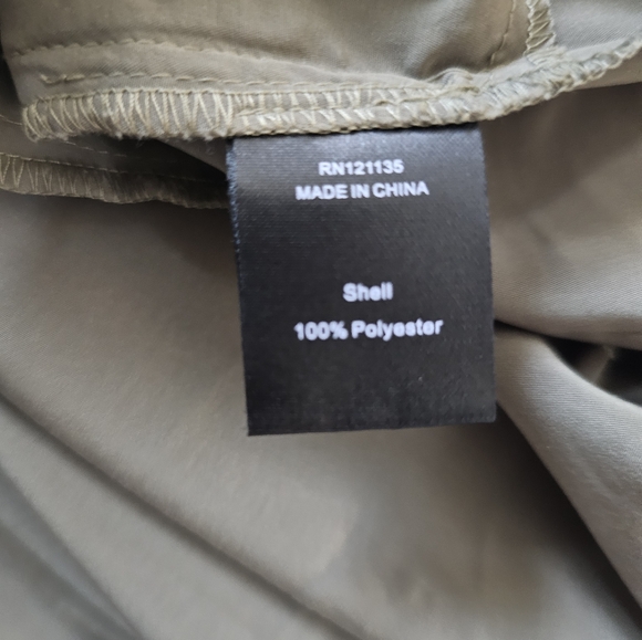 Stella & Jamie Cowl Neck Utility Maxi Dress | Light Olive Green | XS | EUC - Picture 14 of 14